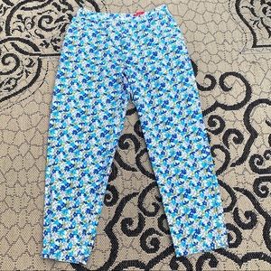 FADED GLORY Floral Tapered Pants Size 14
